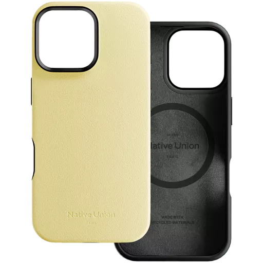 Case NATIVE UNION Active  Lemon for iPhone 16 Pro Max