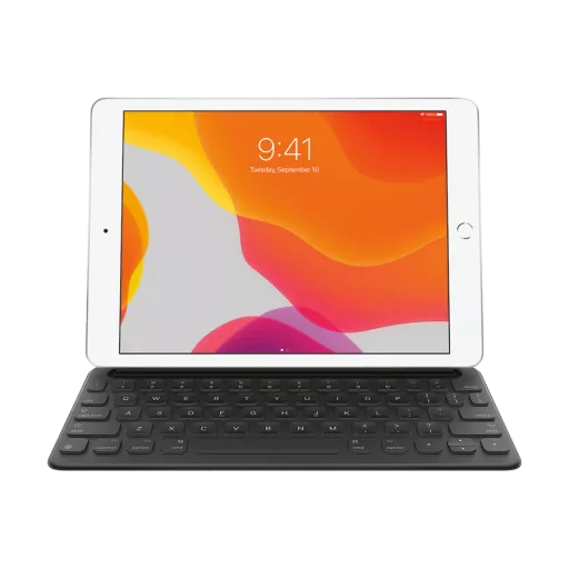 APPLE Чехол с клавиатурой Smart Keyboard  Чёрный для iPad (7-го, 8-го и 9-го поколения)/iPad Air (3-го поколения)/iPad Pro 10,5 дюйма