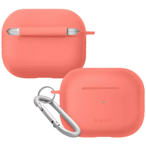 Чехол LAUT POD  Коралловый для AirPods (Gen3)