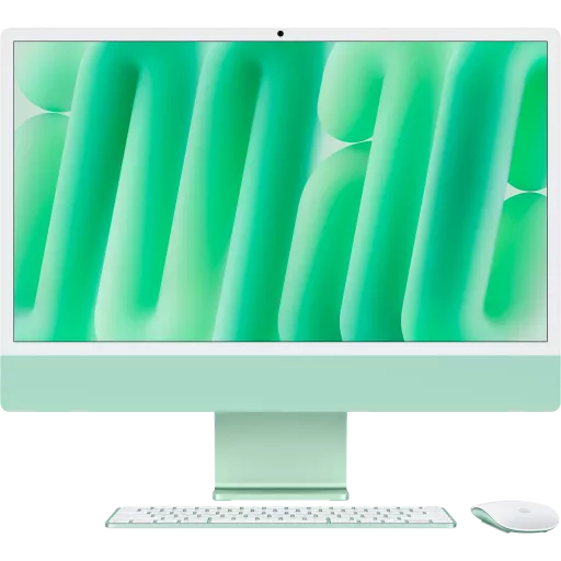 iMac 24" M4, 10C CPU 10C GPU, 16ГБ 512ГБ SSD, Зеленый