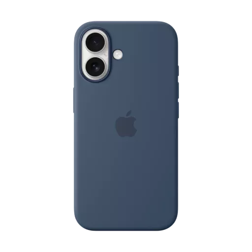 APPLE Чохол силіконовий з MagSafe Джинс для iPhone 16