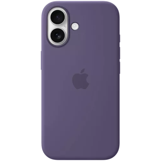 Apple силиконовый чехол с MagSafe Purple Fog для iPhone 17