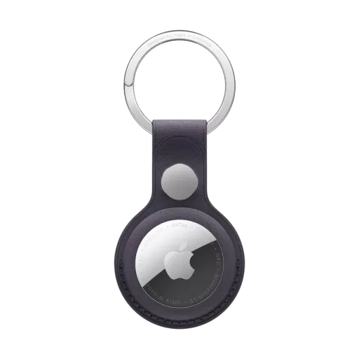 Apple  для AirTag, Midnight PurpleFineWoven Key Ring