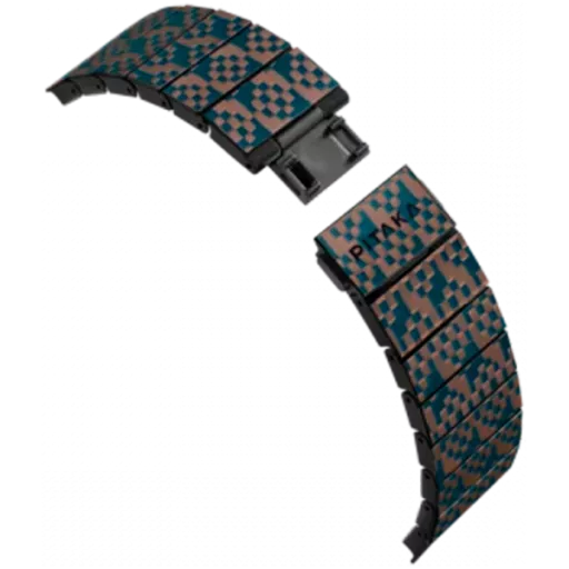 PITAKA Ремешок Dreamland ChromaCarbon Band Stairs для Apple Watch