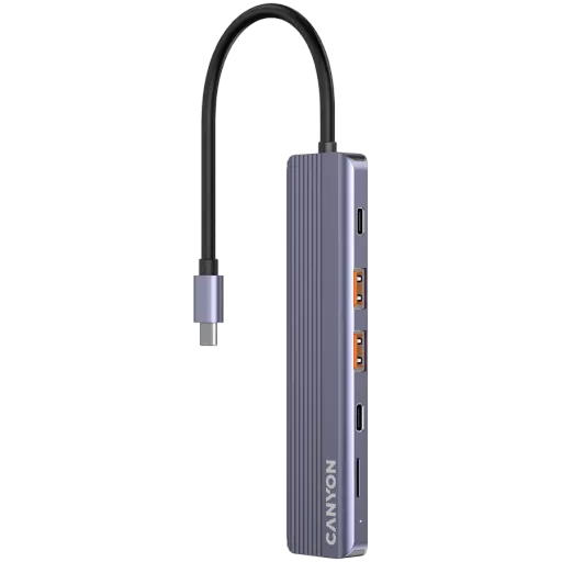 CANYON  USB Hub 6in1 USB C hub Boz