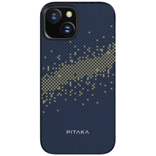 PITAKA Защитный чехол MagEZ Case 4 с MagSafe Milky Way Galaxy для iPhone 15