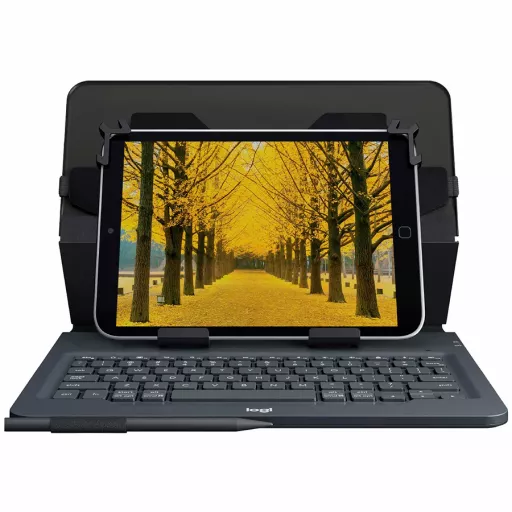 LOGITECH Чехол с клавиатурой Universal Folio  Чёрный