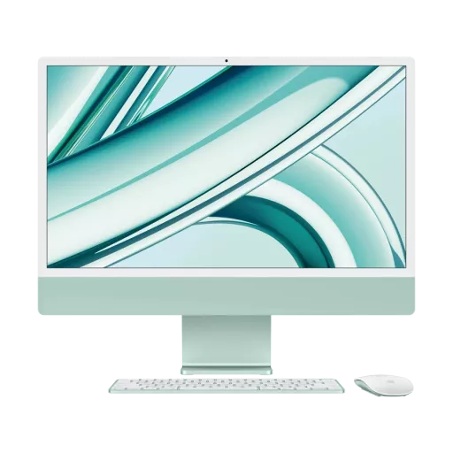 iMac 24" M3, 8C CPU 8C GPU, 8ГБ 256ГБ SSD, Зеленый