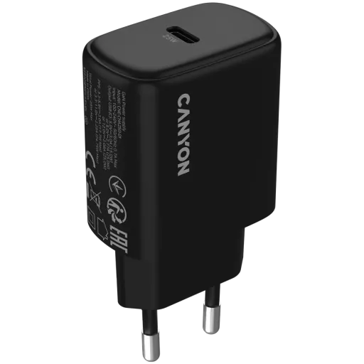 Адаптер живлення CANYON OnCharge 250 USB-C, 25 Ват