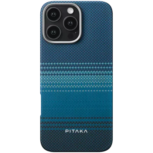 PITAKA Защитный чехол Tactile Woven с MagSafe Moonrise для iPhone 16 Pro Max