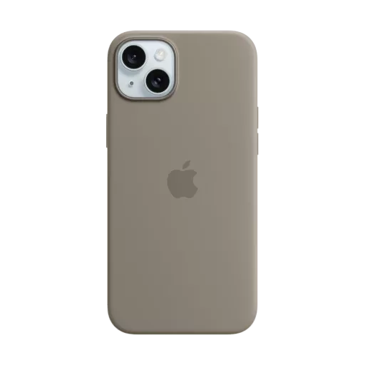 Apple Case Silicone Case with MagSafe Clay for iPhone 15 Plus