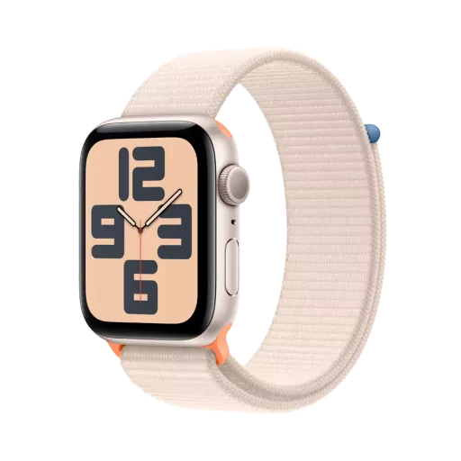 Apple Watch SE GPS Gen.2 (2023)  Starlight Sport Loop, 44mm, Starlight