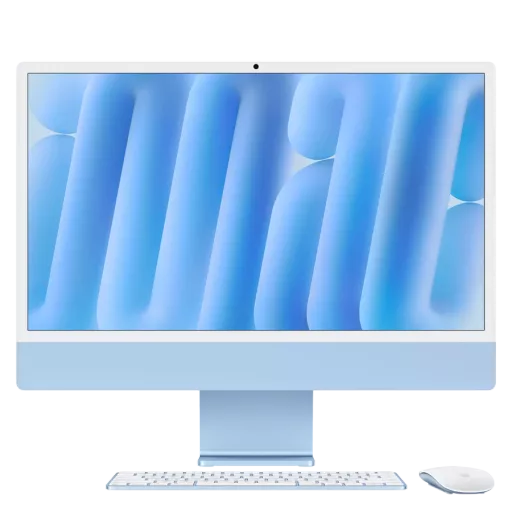 iMac 24" M4, 10C CPU 10C GPU, 16ГБ 256ГБ SSD, Синий
