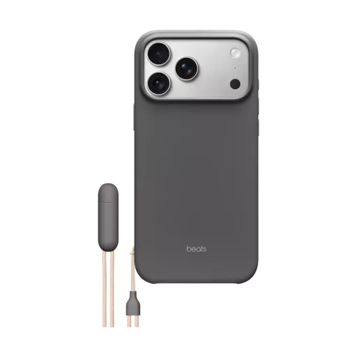 Чехол Beats iPhone 17 Pro Max Kickstand Case with MagSafe and Camera Control – Granite Gray (MGY94LL/A)