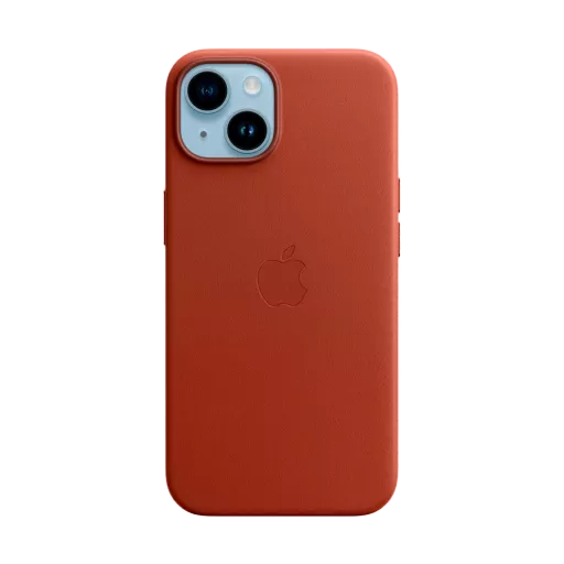 Apple Case Leather Case with MagSafe Umber for iPhone 14