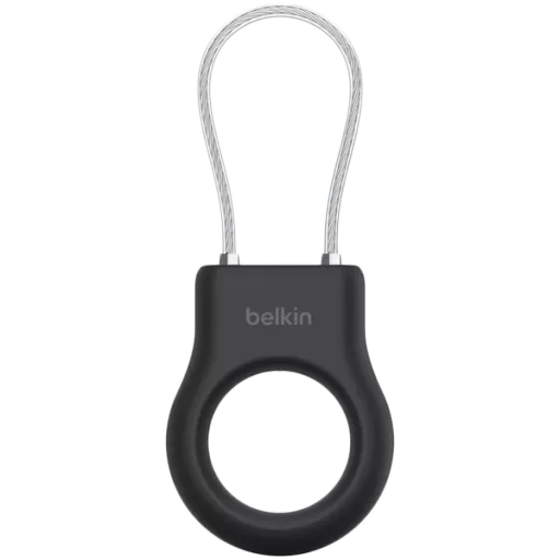 BELKIN  для AirTag, ЧёрныйSecure Holder with Wire Cable