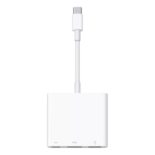 APPLE USB-C Digital AV Multiport Adapter, White