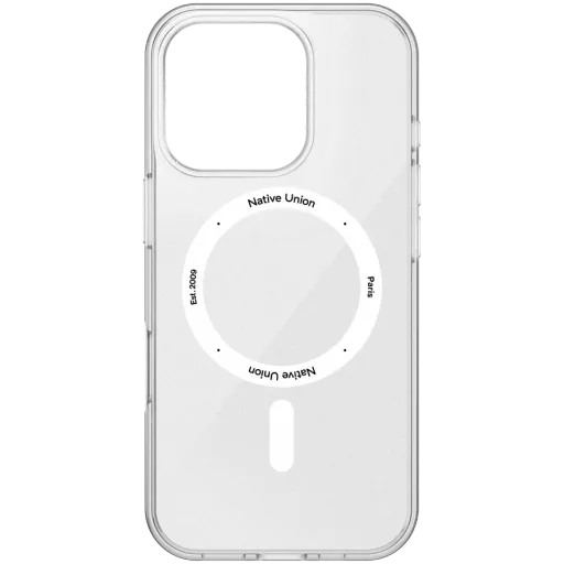 Чехол NATIVE UNION (RE)CLEAR с MagSafe Прозрачный для iPhone 16 Pro