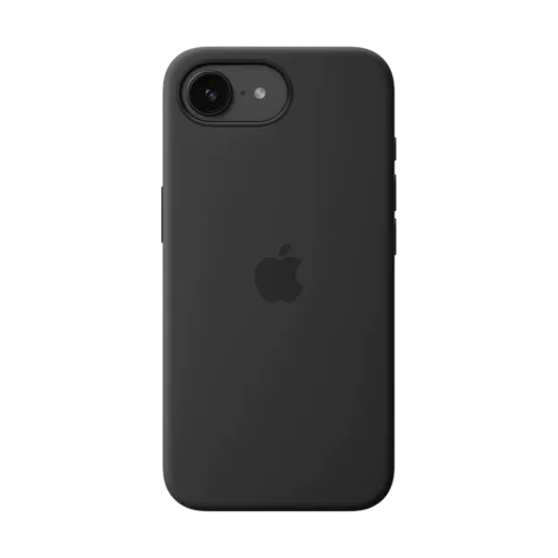 APPLE силиконовый чехол  Чёрный для iPhone 16e