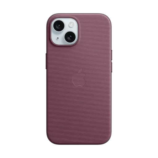 Apple Case FineWoven Case with MagSafe Mulberry for iPhone 15