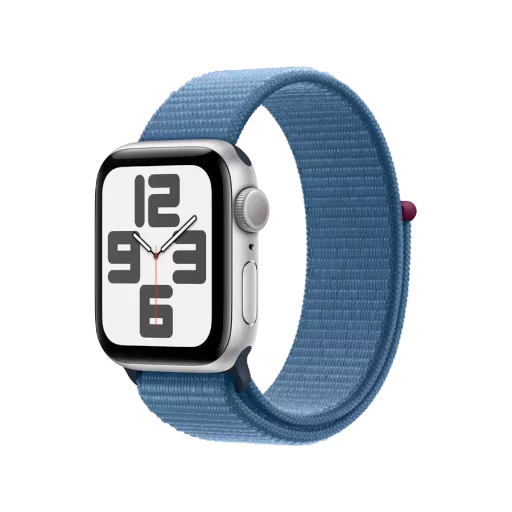 Apple Watch SE GPS Gen.2 (2023)  Winter Blue Sport Loop, 40mm, Silver