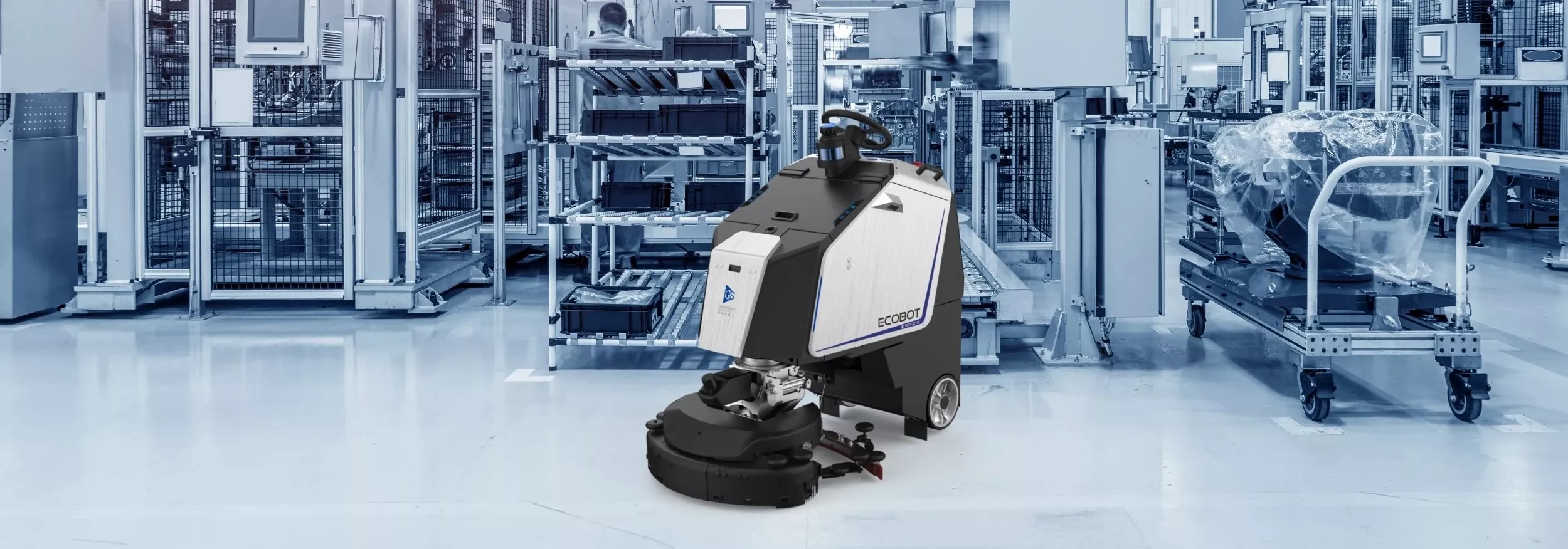 Autonomous floor cleaning for the manufacturing industry