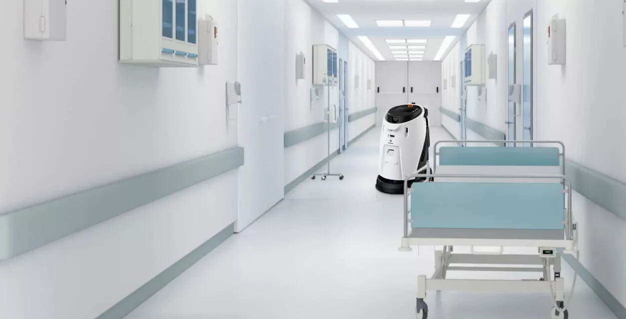 Autonomous cleaning solution for a medical center