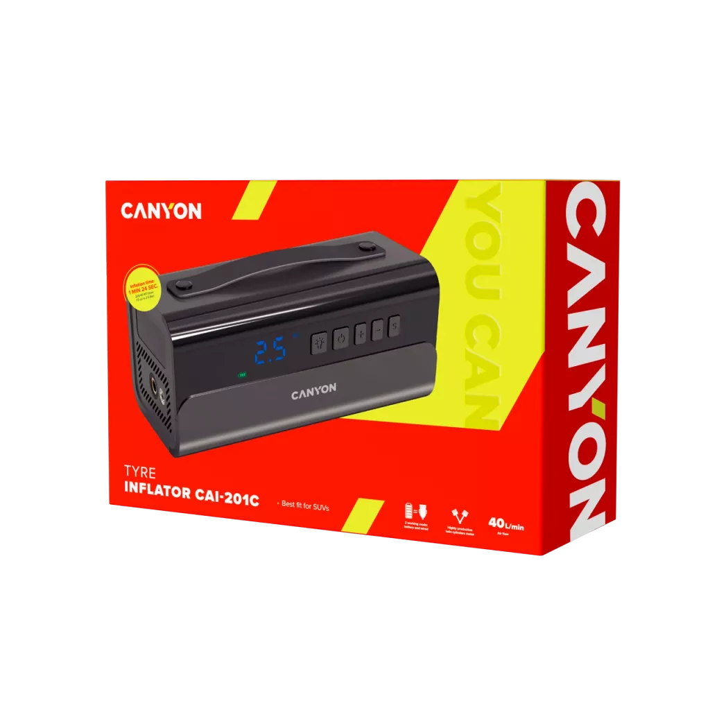 Tyre online inflator can