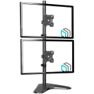 ONKRON Dual Monitor Stand for 13''-32'' Screens up to 8 kg, Black