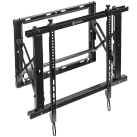 ONKRON Professional Wall Mount Solution for Video Walls Pop Out System 40''-70'', Black