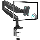 ONKRON Monitor Desk Mount for 13 to 32-Inch LED LCD Flat Monitors up to 9 kg, Black