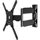 ONKRON TV Wall Mount for 32-65” LED LCD Plasma Flat Screen Curved TVs up to 35 kg, Black