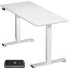 ONKRON Motorized Under Desk for Tabletop size 55x23", Λευκό — Εικών №1