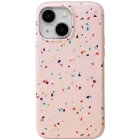 UNIQ Θήκη Coehl Terrazzo , Ροδοκόκκινο for iPhone 13 — Εικών №1