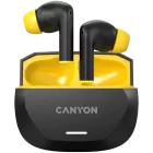 CANYON TWS-7 Ασύρματο Ακουστικό, Μαύρο / Κίτρινο — Εικών №1