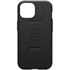 Чехол UAG Civilian с MagSafe для iPhone 15 Plus, Чёрный — image №1