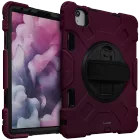 Обложка Smart Folio LAUT SHIELD ENDURO  Темно-красная для iPad Pro 11-inch (4th поколение)/Air (4-го поколения)/Air (5-го поколения)/iPad Pro 11 дюймов (1-го и 2-го поколения)/(3-го поколения) — Изображение №1