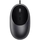 SATECHI Mouse, Wired, Space Gray — Image №1