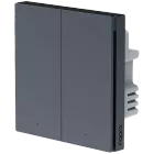 AQARA Smart Wall Switch H1 Smart Remote Control WS-EUK04-GRAY (Smart wall switch H1 (with neutral, double rocker)) for Sockets — Image №1