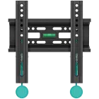 ONKRON Fixed TV Wall Mount for 17" to 43" Flat Panel TVs Digital Panels 30 kg, Black — Image №1