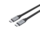 UNITEK Καλώδιο USB-C, 1 μετρητής, Μαύρος — Εικών №1