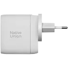 NATIVE UNION Προσαρμογέας ρεύματος 3*USB/USB-C, 67 βατ, Λευκό USB Type-A, 2*USB Τύπος C — Εικών №1