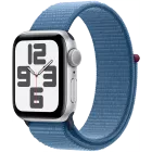 Apple Watch SE GPS Gen.2 (2023)  Winter Blue Sport Loop, 40мм, Серебристый — Изображение №1