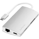 SATECHI  Multi-Port Adapter V2  Multiport Adapter  Ασημί — Εικών №1