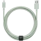 NATIVE UNION Кабель-переходник с USB на Lightning BELT 3, Светло-зеленый, 3м — image №1