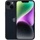 iPhone 14, 128 ГБ, Тёмная ночь — image №1