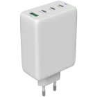 Адаптер живлення CANYON CU100ACC 4*USB/USB-C 3*USB Type C, USB Type-A, 100 Ват — Зображення №1