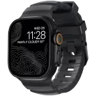 NOMAD Ζώνη Rocky Point Band Black Titanium Hardware Storm Για Apple Watch 46/49 mm — Εικών №1