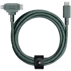 NATIVE UNION Մալուխ-փոխարկիչ USB-C-ից Lightning , Slate Green, 1.5մ — image №1
