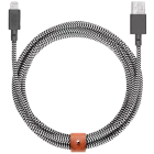 NATIVE UNION Кабель-переходник с USB на Lightning BELT 3, Зебра, 3м — image №1